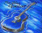 blue guitar image